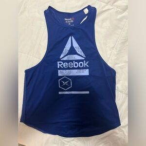 Women’s Blue Reebok Tank Top Size Medium